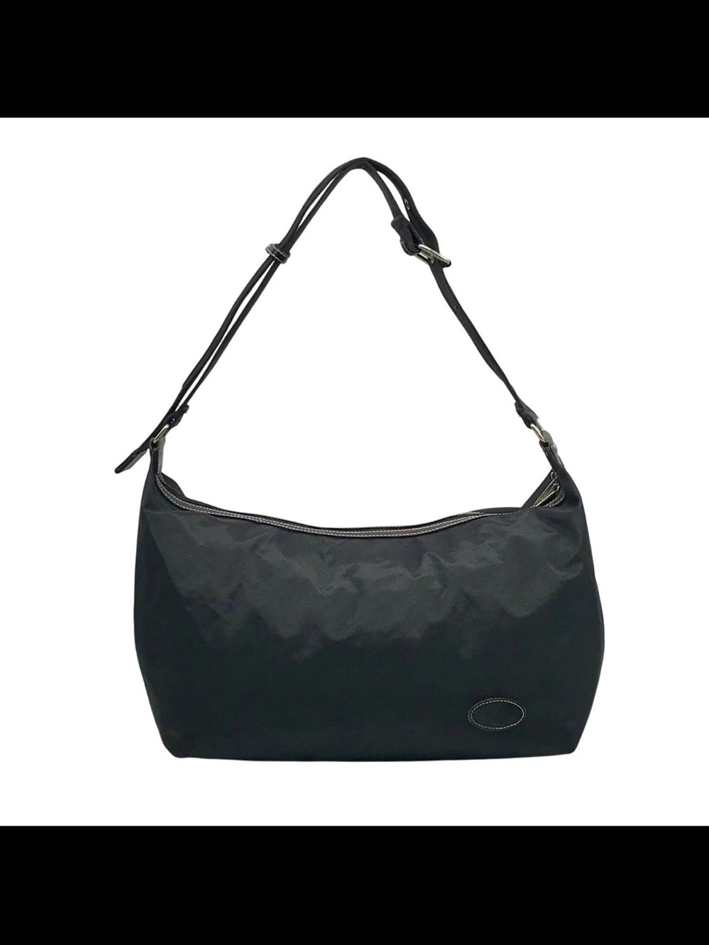 Mulberry Black Shoulder Bag with Adjustable Strap
